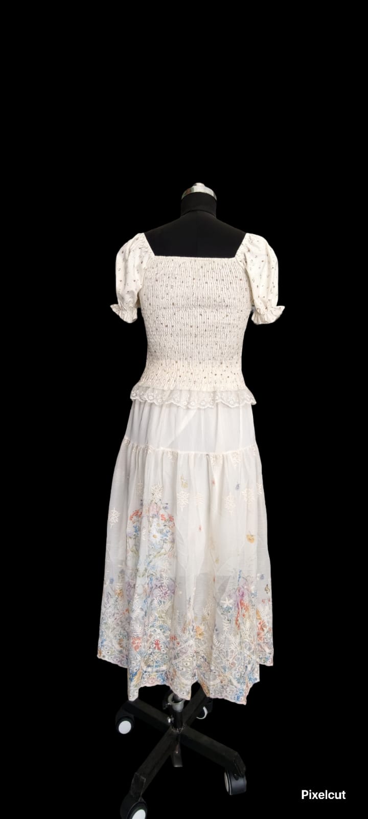 aani 'ethereal' chiffon co ord set (top & skirt)