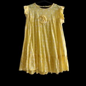 aani 'sunshine bloom' yellow frock (2 3 years)